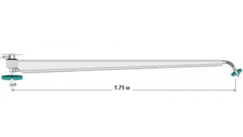Консоль потолочная для автомойки, 1750 мм